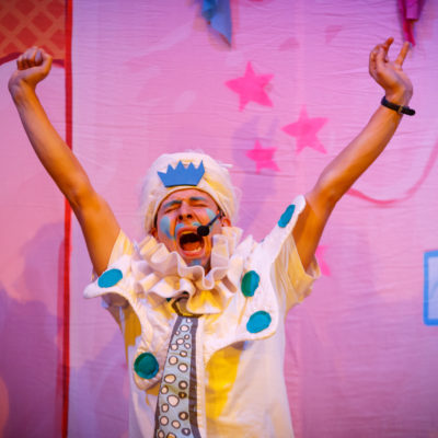 Okładka galerii "Księżniczka na ziarnku grochu” Dzieciaki na Piętrze