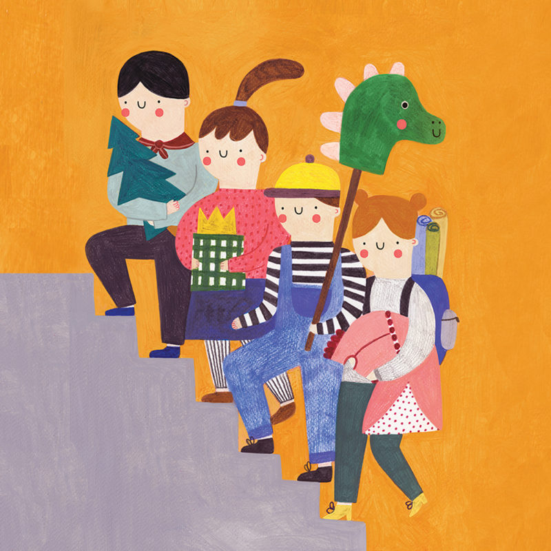 Okładka wydarzenia - "Czuły domek" Dzieciaki na Piętrze