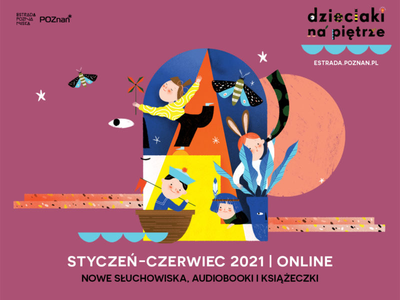 Okładka wydarzenia - Dzieciaki na Piętrze online: premiera audiobooka