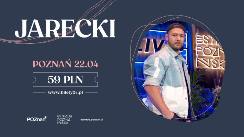 Okładka wydarzenia - Jarecki w Scenie na Piętrze!