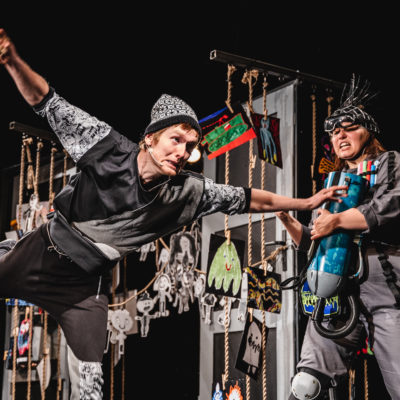 Okładka galerii "Potworczaki i dźwiękowyje” Teatr Fuzja | Dzieciaki na Piętrze 2022