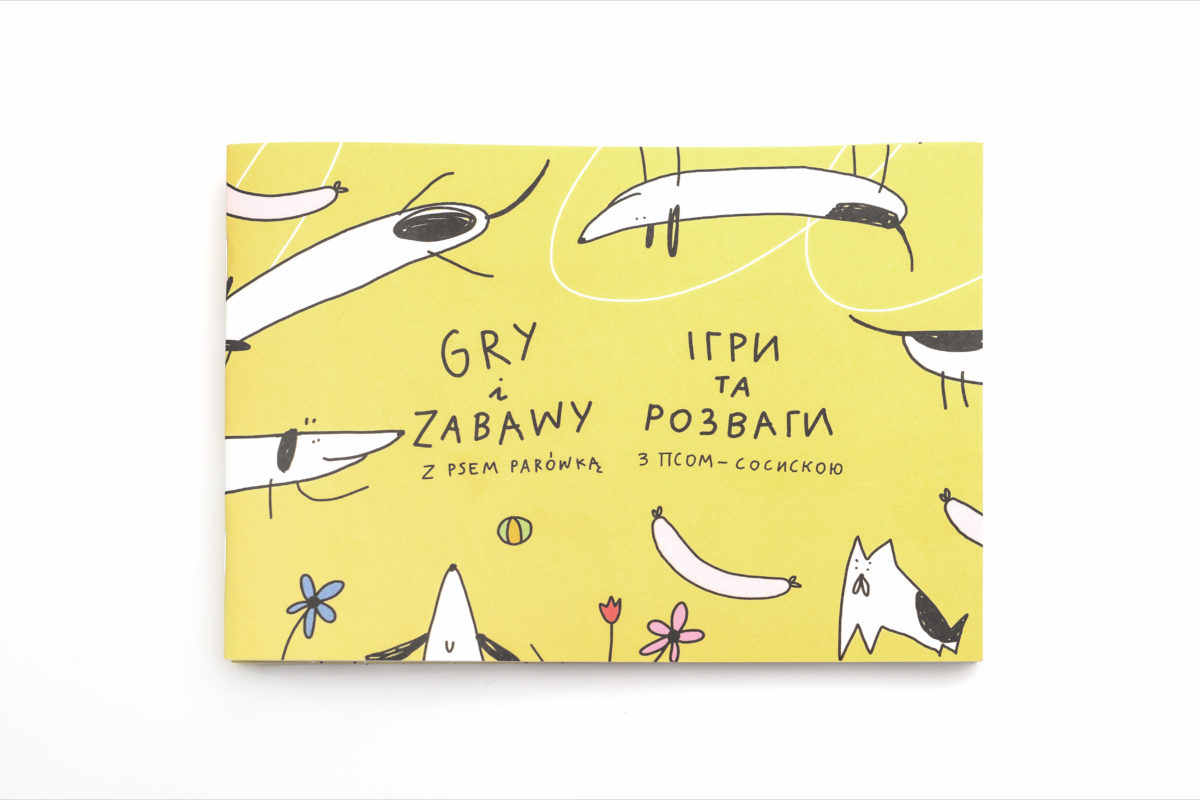 Okładka - Gry i Zabawy z Psem Parówką