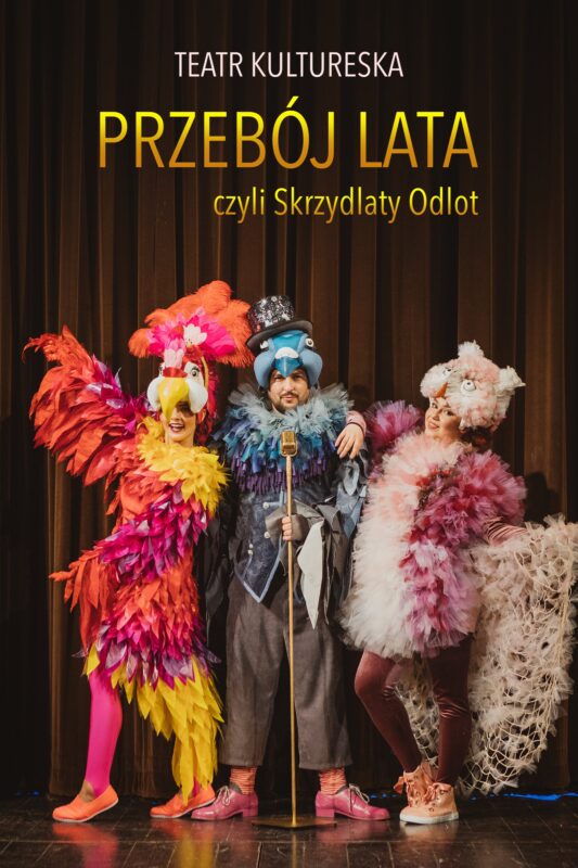 Okładka wydarzenia - PLAC WOLNOŚCI DLA DZIECI: "Przebój lata czyli skrzydlaty odlot" Teatr Kultureska