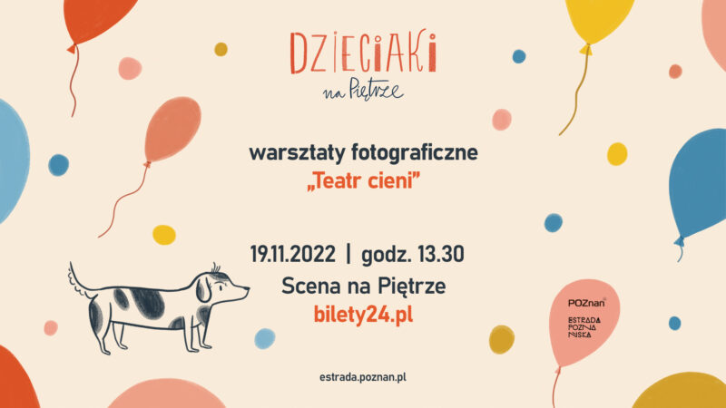 Okładka wydarzenia - Dzieciaki na Piętrze 2022 - warsztaty fotograficzne „Teatr cieni”
