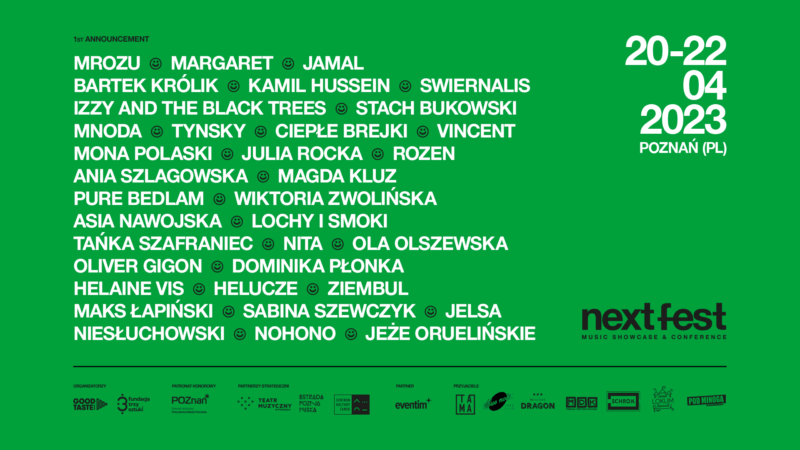 Okładka wydarzenia - NEXT FEST Music Showcase & Conference