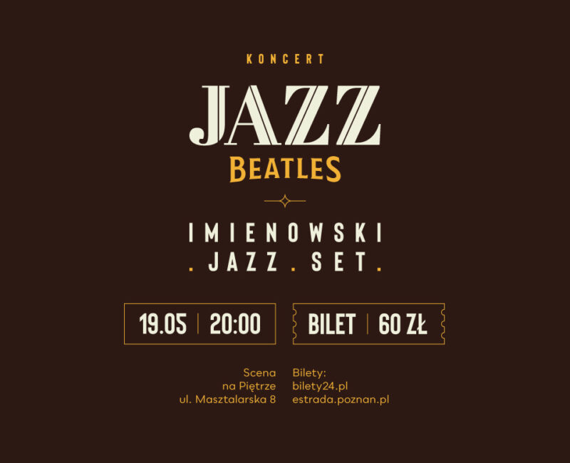 Okładka wydarzenia - JAZZ Beatles | Imienowski Jazz Set