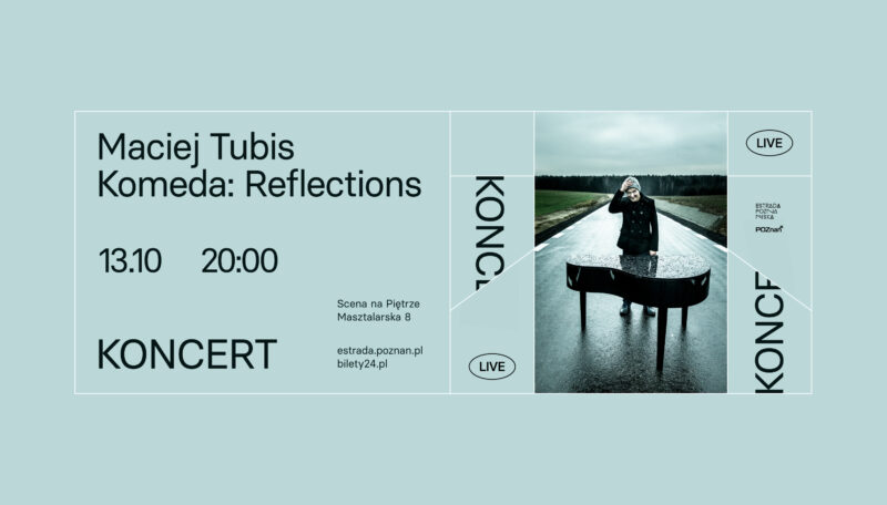 Okładka wydarzenia - Maciej Tubis