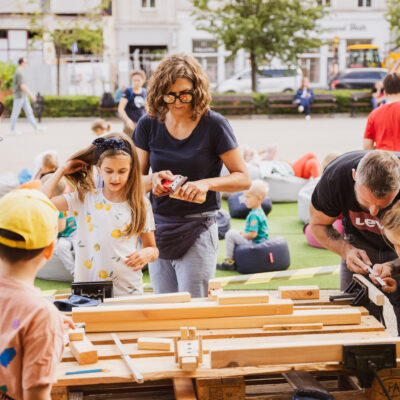 Okładka galerii Leśny stolarz I Plac Wolności 2023