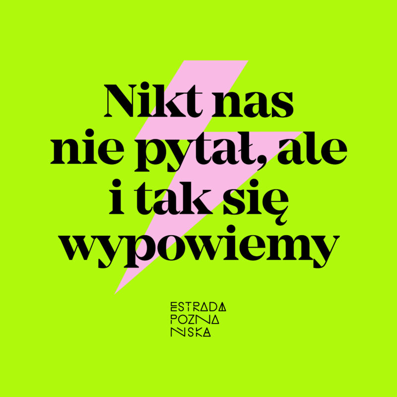 Nikt nas nie pytał, ale i tak się wypowiemy