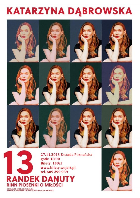 Okładka wydarzenia - „13 Randek DaNuty” Recital Katarzyny Dąbrowskiej