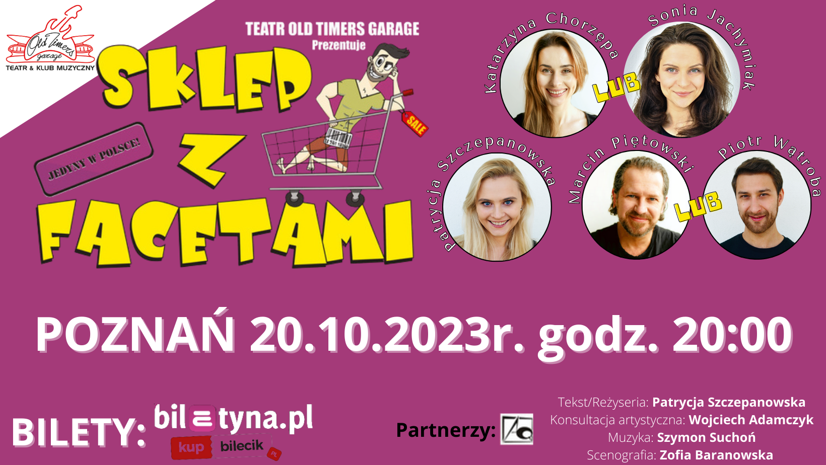 „Sklep z facetami” – spektakl dla dorosłych