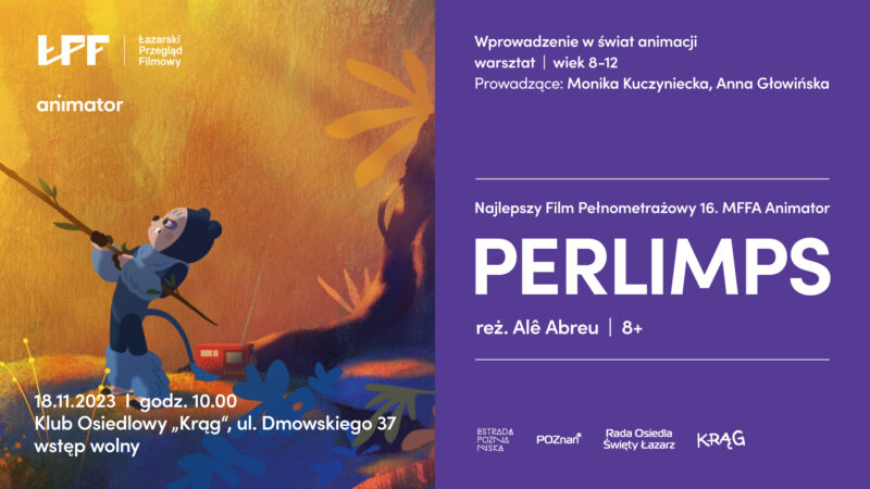 Okładka wydarzenia - Animator na Łazarzu | Łazarski Przegląd Filmowy