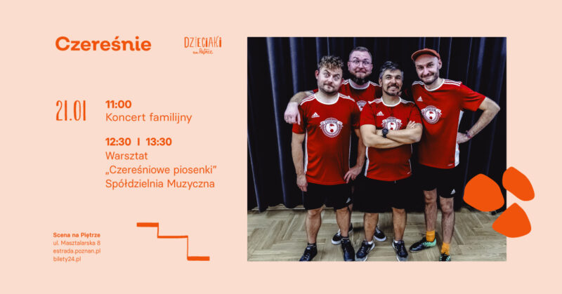 Okładka wydarzenia - Warsztat "Czereśniowe piosenki"