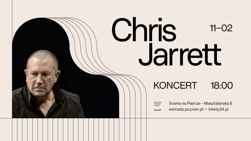 Okładka wydarzenia - Chris Jarrett