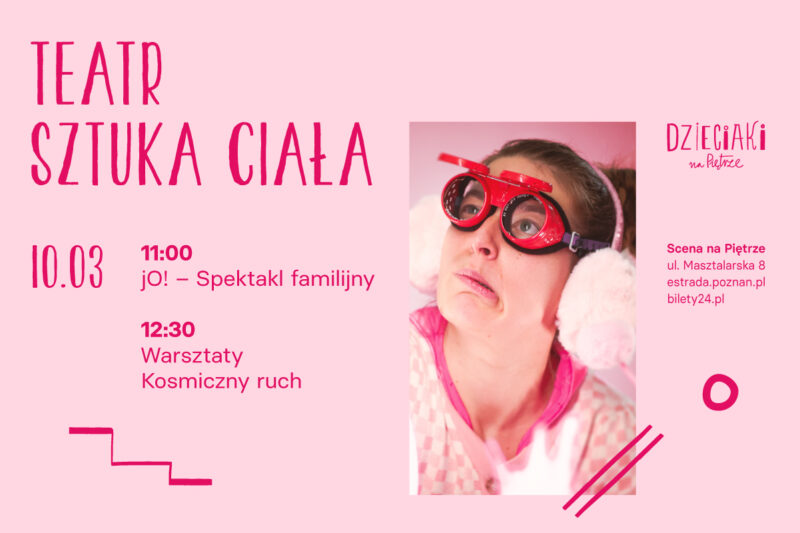 Okładka wydarzenia - Teatr Sztuka Ciała - spektakl jO!