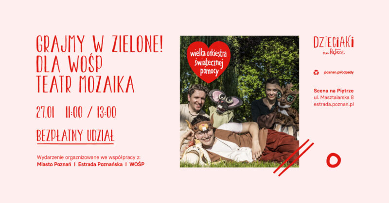 Okładka wydarzenia - Gramy w ramach 32 Finału Wielkiej Orkiestry Świątecznej Pomocy