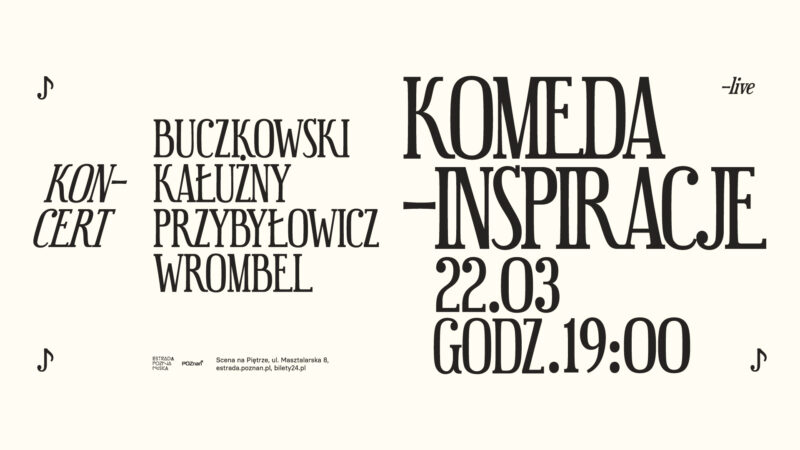 Okładka wydarzenia - Buczkowski / Kałużny / Przybyłowicz / Wrombel