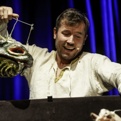 Okładka galerii "Rycerz bez konia" Teatr Barnaby I Dzieciaki na Piętrze 2024