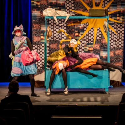 Okładka galerii "Trzy koty w podróży" I Dzieciaki na Piętrze 2024