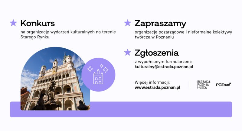 Okładka wydarzenia - Kulturalny Stary Rynek - KONKURS 