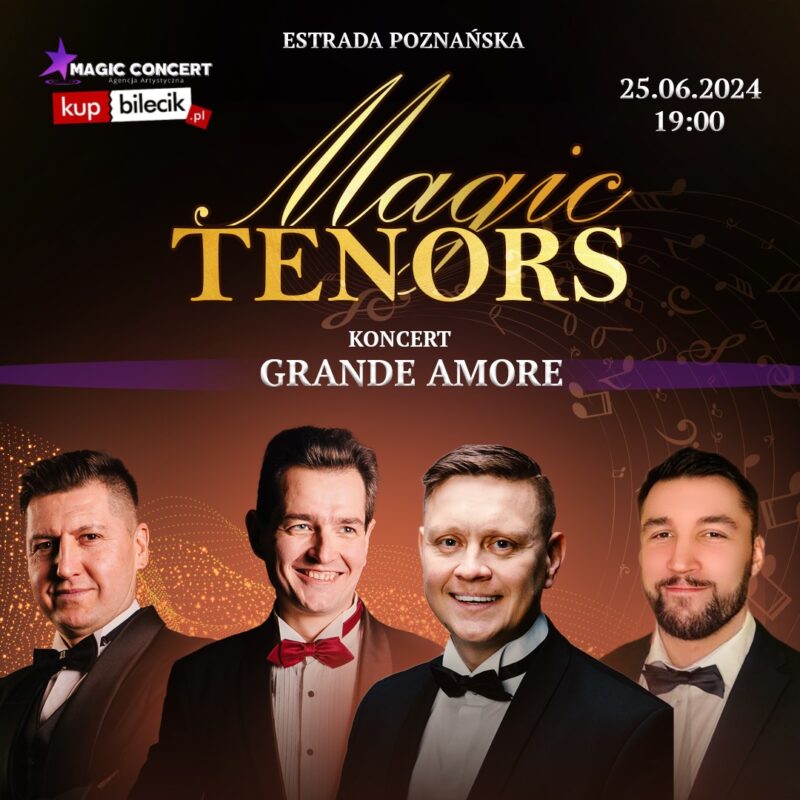 Okładka wydarzenia - Magic Tenors