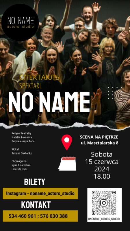 Okładka wydarzenia - "No Name"