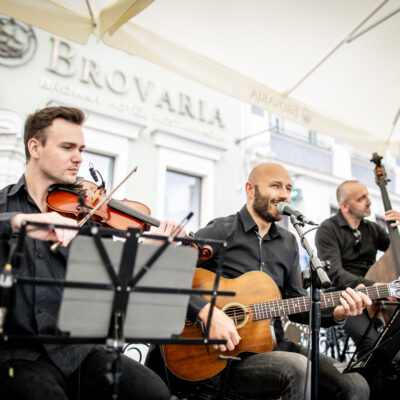 Okładka galerii Swingująca Starówka Marynata Gypsy Trio I Kulturalny Stary Rynek 2024