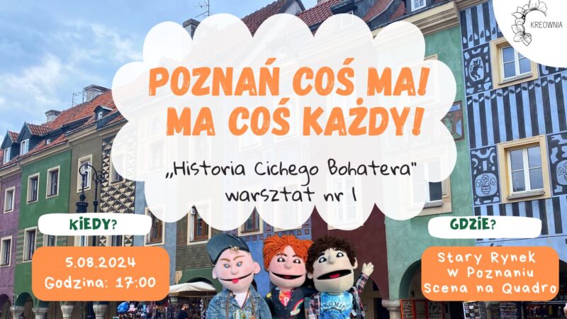 Okładka wydarzenia - Historia Cichego Bohatera – warsztaty
