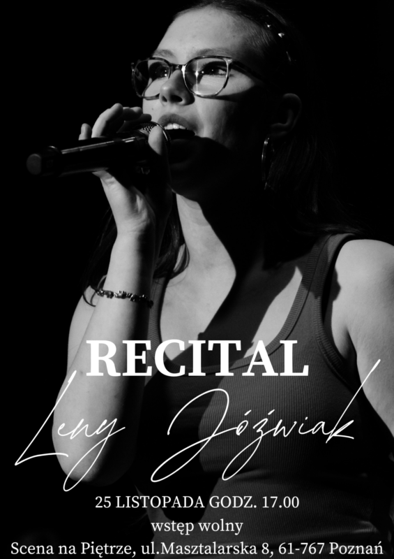 Okładka wydarzenia - Lena Jóźwiak - recital