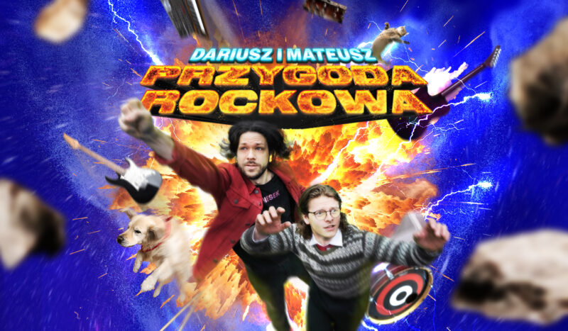 Okładka wydarzenia - PRZYGODA ROCKOWA - koncert fabularny z muzyką The Bullseyes, Bulsjarz oraz Dariusz i Mateusz