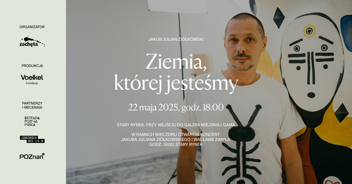 Ziemia, której jesteśmy | odsłonięcie rzeźby na Starym Rynku w Poznaniu