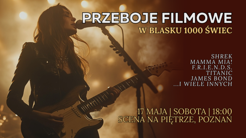 Okładka wydarzenia - Koncert przy świecach - Filmowe Przeboje