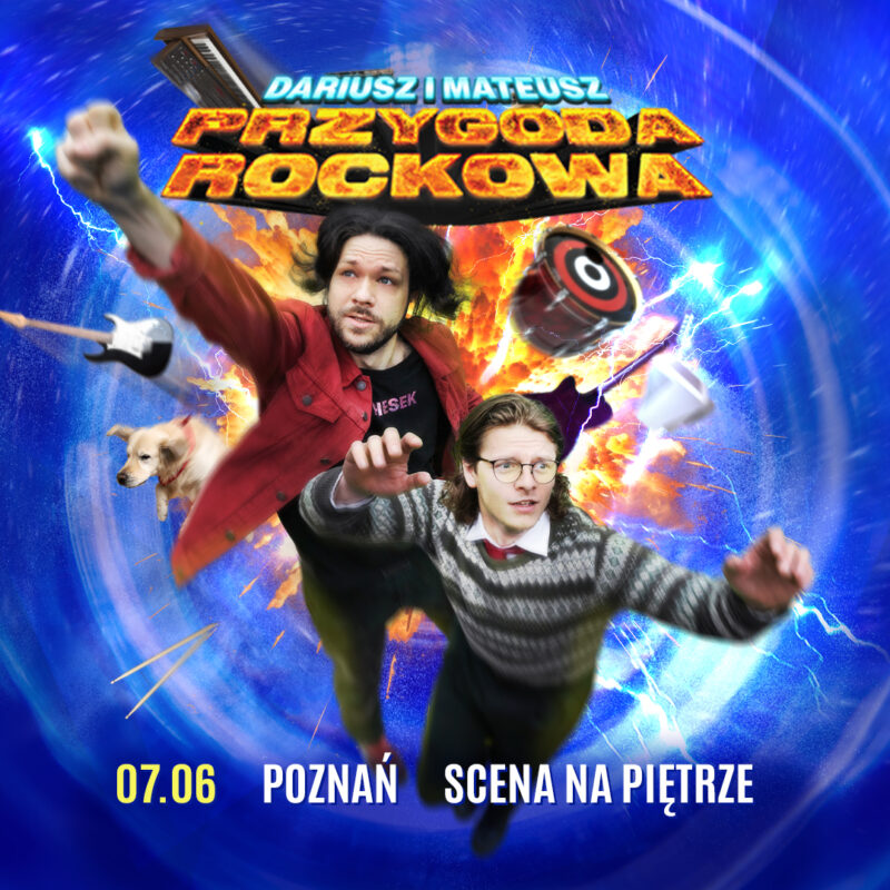Okładka wydarzenia - Dariusz i Mateusz: Przygoda Rockowa | Muzyczny spektakl od The Bullseyes i Bulsjarz
