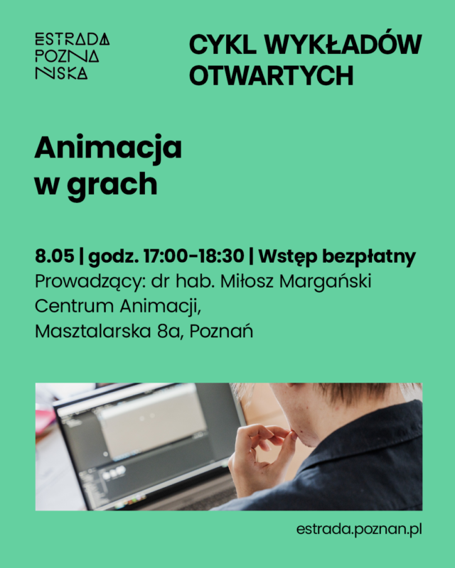 Okładka wydarzenia - Animacja w grach