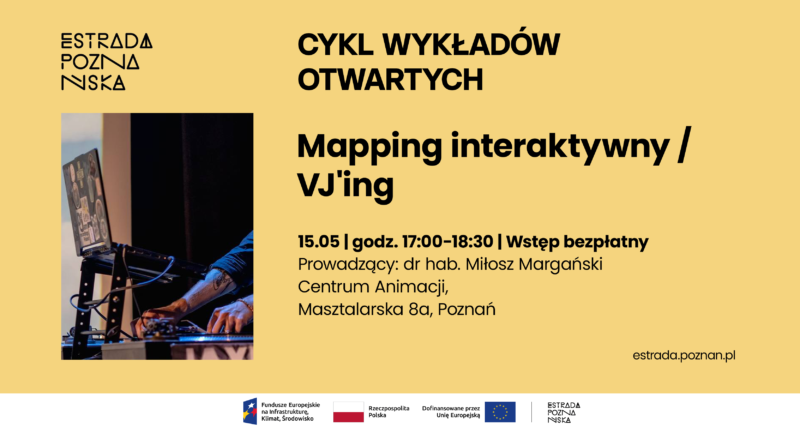 Okładka wydarzenia - Mapping interaktywny / VJ'ing