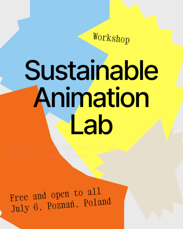 Okładka wydarzenia - Sustainable Animation Lab