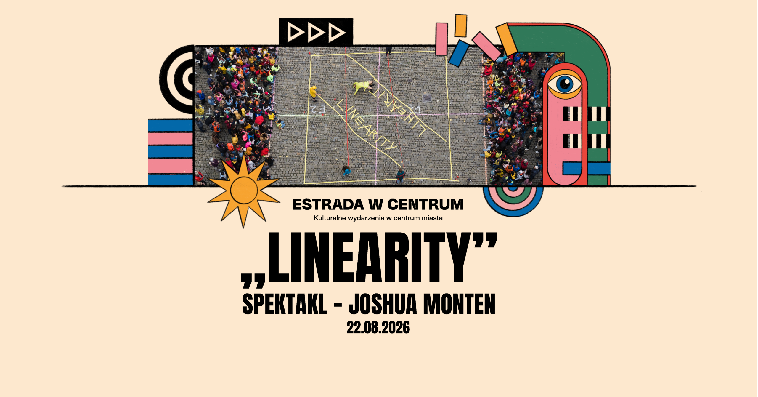 Spektakl plenerowy „Linearity” - Joshua Monten