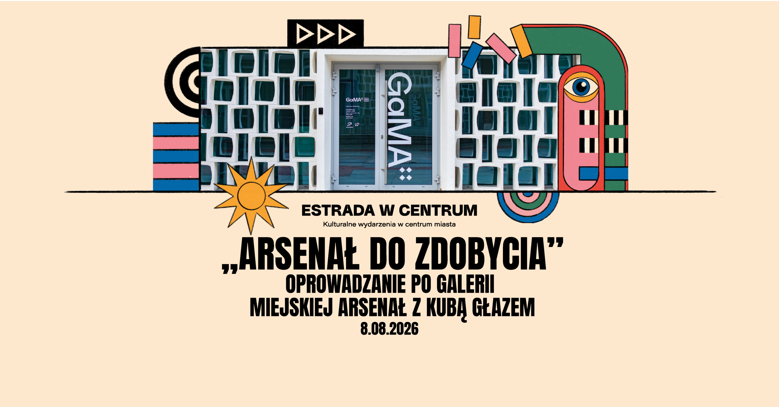 „Arsenał do zdobycia”. Oprowadzanie po Galerii Miejskiej Arsenał z Kubą Głazem