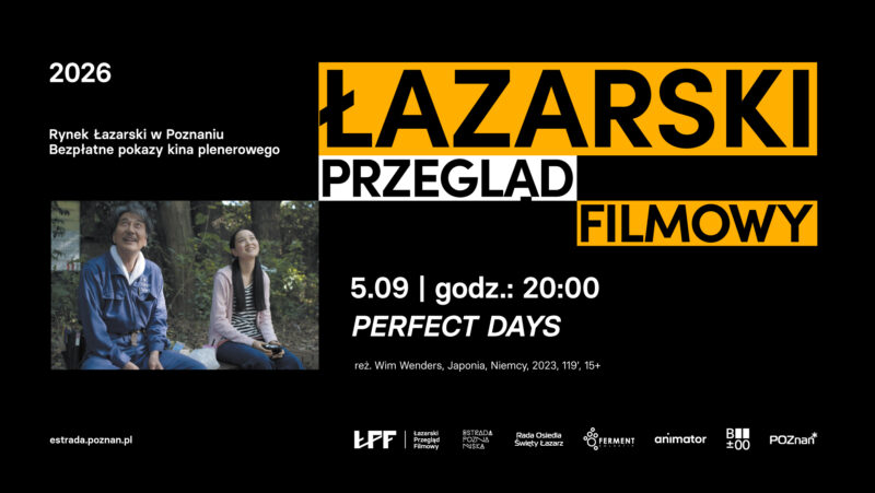 Okładka wydarzenia - Pokaz filmu „Perfect Days" | Łazarski Przegląd Filmowy
