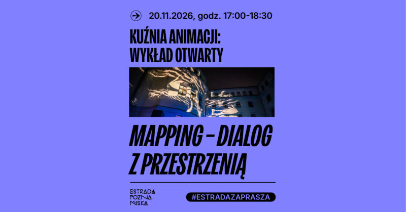 Okładka wydarzenia - Mapping – dialog z przestrzenią