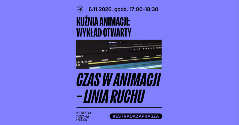 Okładka wydarzenia - Czas w animacji – linia ruchu